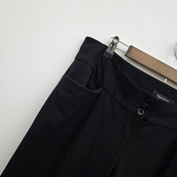 White House Black Market Black Bootcut Dress Pants Legacy 14S Career Work - Picture 5 of 15